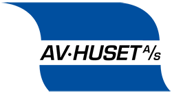 AV-HUSET A/S logo