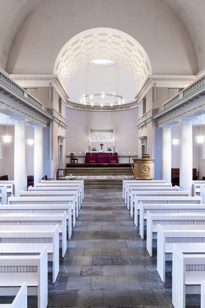 Streame gudstjeneste. Oticon online gudstjeneste i Hørsholm kirke